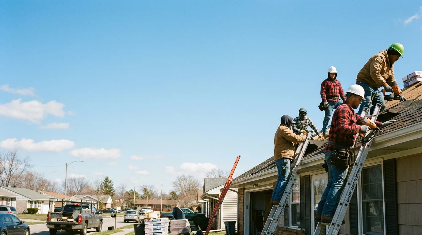Roofing in New Paris, OH near me